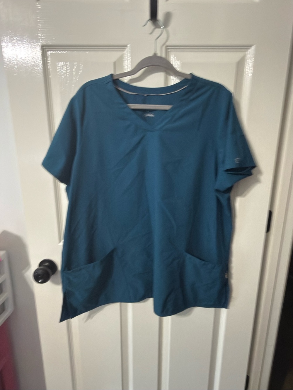 WonderWink Teal Women's V-Neck Scrub Top